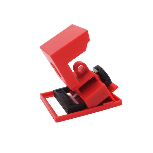 Circuit Breaker Lockout Devices, 3 Pack for 480-600V Clamp-on Electrical Single Pole Breaker Lock Out Tagout Kit