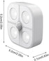 Generic 3 Closet Wireless Stair Lights Pieces Rechargeable Motion Sensor Night Lamp Under Cabinet Lighting Cord-Free