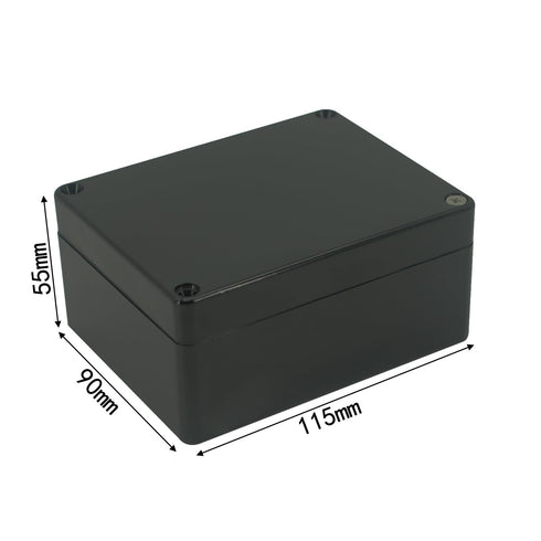 Small Plastic Outdoor Outlet Waterproof Project Box for Electronics, Watertight Electrical Junction Electric Box 4.52 x