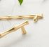 6Pcs Bamboo Shape Solid Zinc Alloy Cabinet Knobs, Decorative Furniture Accessories Knobs for Dresser Drawer Cabinet
