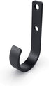 Ozco Building Products 57708 Towel Hook, Black, 2 per Pack