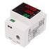 Digital Voltmeter Ammeter Power Meter, Multi-functional Din Rail Power Factor Voltage Current Power Tester, Multimeter Volt Amp Watt Meter (AC 80-300 / 100A)