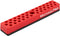 MichaelPro MP014004 36-Piece Magnetic Hex Bits Holder, Strong Magnetic Base Bits Organizer in Red