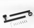 HITSLAM Matte Black 19.8 Inch Towel Bar for Bathroom, SUS304 Stainless Steel Bathroom Towel Rack Wall Mounted, Modern Home Decor Bath Towel Holder with Hardware Accessories by HITSLAM