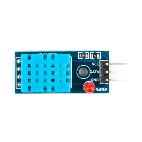 SHILLEHTEK DHT11 Temperature & Humidity Sensor Module with LED & Cable for Arduino, Raspberry Pi, ESP32.
