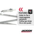 24 Inches Jackson Safety Contour Radius Marker - Aluminum, Up to Radius - Standard Size