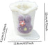Kokiya Lined Eyeglass Holder Stand,Lovely,Sturdy,Modern,Anti Scratch Glasses Holder Stand Case for NightStand Home