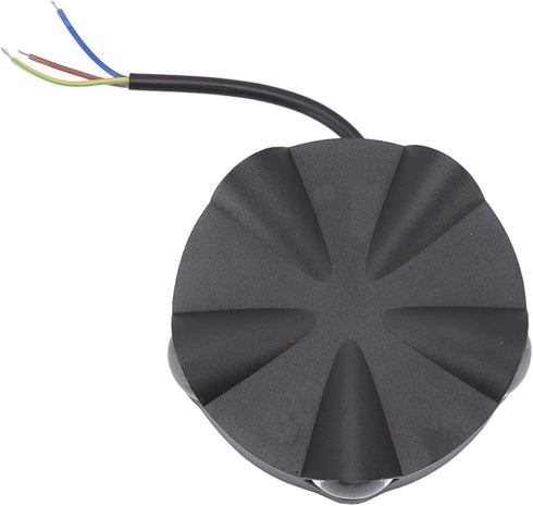 YWBL-WH LED Wall Sconce, Modern Round Aluminum Outdoor Black Wall Light 5W