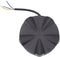 YWBL-WH LED Wall Sconce, Modern Round Aluminum Outdoor Black Wall Light 5W