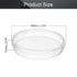 Othmro Round Plastic Petri Dish 90mmx15mm Transfer Pipettes for Culturing Cells and Other Scientific Applications 5pcs