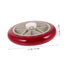 2pcs PRETYZOOM Replacement Wheels for Rolling Cart PU Plastic Grocery Trolley Wheels Smooth Operation Quiet Design