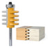 Professional Finger Joint Router Bit, 1/4" Shank Reversible Glue Joint Bit for Woodworking and DIY Projects