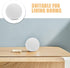 2pcs G9 60MM Healifty Frosted Glass Globe Lamp Shade Replacement for Chandelier and Wall Sconces Opal White Finish