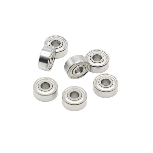 GTHZMNQBDP 10PCS R2ZZ 3.175X9.525X3.967 mm Deep Groove Ball Bearings Chrome Steel Material for Toy Motor Small