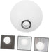 LIFKOME G9 Effortless Install Socket Round Lampshade Wall Sconce Lampshade for Chandeliers Shatterproof Plastic