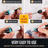 Pin Vise Hand Drill for Jewelry Making, Craft911 Manual Drill with HSS Micro Mini Twist Bits Set, Blue