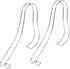 MAGICLULU 2pcs Sandal Display Stands Shoe Rack Holders Sturdy Walking Shoes Organizers