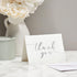 Sustainable Greetings Set Pack 120, 3.75 5 120 Thank You Notes with Envelopes - Blank Inside for Personal Messages