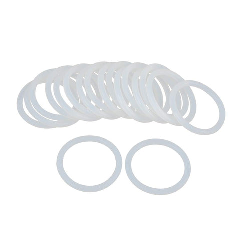 X AUTOHAUX Silicone O-Rings, VMQ Seal Gasket 42mm OD 34mm ID 4mm Width for Compressor Valves Pipe Repair, Pack of 20