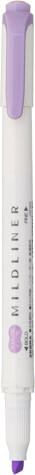Zebra Mild Liner Highlighter, Mild Violet (WKT7-MVI)