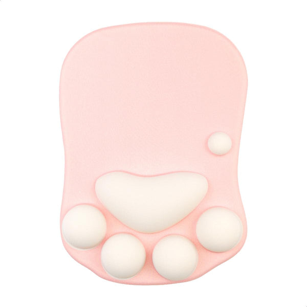 Cute Cat Paw Mouse Pad Wrist Support, Non-Slip Gaming Mouse Pad, Smooth Ergonomic Mouse Pad with Wrist Rest Support,