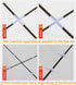 2000 Pack Tile Spacers 1/12'' 2mm Gaps, Ceramic Wall Floor Tile Spacer for Tiling Positioning Clip
