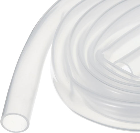 0.9m(3.3ft) Clear Silicone Tubing 16mm(5/8") ID x 20mm(3/4") OD, Pure Silicone Hoses for Pump Siphoning, Draining