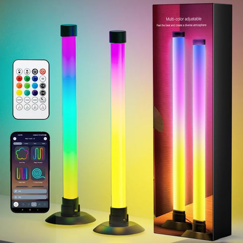 NBBUFF Led Light Bar with Music SynC Color Changing, Led Bar with App