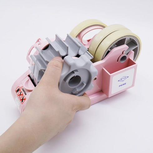 MoTEX Heat Tape Dispenser for Sublimation – 1” & 3” Core, Heat Resistant for Heat Press (White)