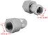 (2-PACK) 6506-08-08 Hydraulic Hose Adapter Fitting 1/2" Female (1/2-14 NPTF) × 1/2" Female JIC 37° Swivel (3/4-16 UNF) Straight Pipe Joints Connector Carbon Steel by BEITERSTOE