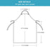 Surblue Waterproof Apron, Chemical Resistant Work Safe Clothes (Black)