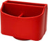 UnionBasic Rotating Desk Organizer, 360 Degree Spinning Caddy for TV Guide, Mail, Remote Controller Holder, Red