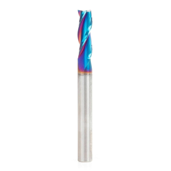 Amana Tool 46002-K Spektra Extreme Tool Life Coated Solid Carbide Spiral Plunge Router Bit, 1/4 Dia x 3/4 CH