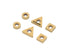 Accusize Industrial Tools 6 Pc Carbide Insert Set for Little Hogger Mill Set, 0046-0701
