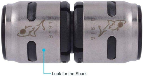 SharkBite 3/4 Inch EvoPEX Coupling, Pack of 6, Push to Connect Plumbing Fitting, PEX, K016Z6