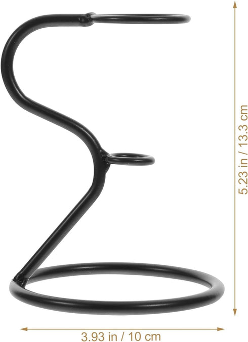 Iron Metal Cone Display Rack for Ice Cream - Single Cone Holder for Cafes and Restaurants