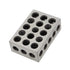 Ultra Precision 1-2-3 Blocks Set with Screw Matched Pair, Hardened Steel Setup Blocks with Plastic Case