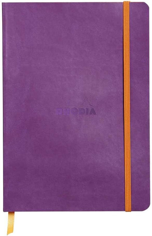 Rhodia Dot Notebook, 5.8 x 8.3 inch, Purple (RD-1174/60)