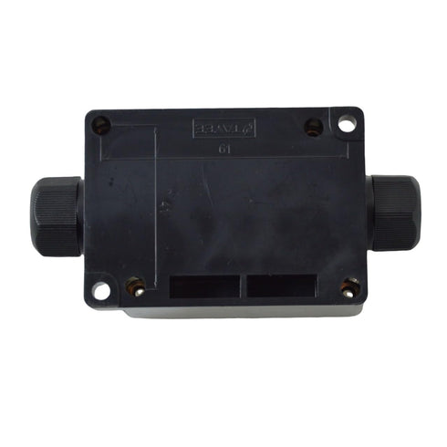 Electrical Junction Box, IP65 Outdoor Waterproof Cable Box, ABS Plastic, Black -70 * 50 * 36mm