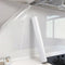 Clear Contact Paper Peel and Stick Wallpaper for Bathroom, 15.8" 197" Removable Vinyl Wall Protective Film for