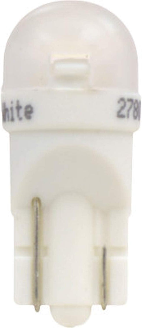 SYLVANIA 158 T10 W5W LED White Mini Bulb, Bright LED for Interior Lighting, 1 Bulb