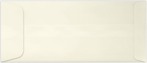 LUXPaper #10 Policy Business Envelopes | Peel & Press | 4 1/8" x 9 1/2" | Natural Linen | 80lb. Text | 50 Qty by LUXPaper
