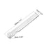 uxcell Metric Thickness Feeler Gauge, 0.05-0.50mm, 10 Blades Mn Steel Measuring Tool for Gap Width
