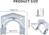 Storage Hanger Hooks,Double Tool Storage Hook 10Pcs Wall Mounted Hanger Hooks with 20Pcs Screws for Garage Shed,Universal Galvanized Metal Utility Hooks for Garden Tools by AIYoo