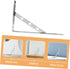 LIFKOME Heavy Duty Stainless Steel Shelf Brackets Solid Thick Wall Mounted Bracket Supports for Floating Shelves