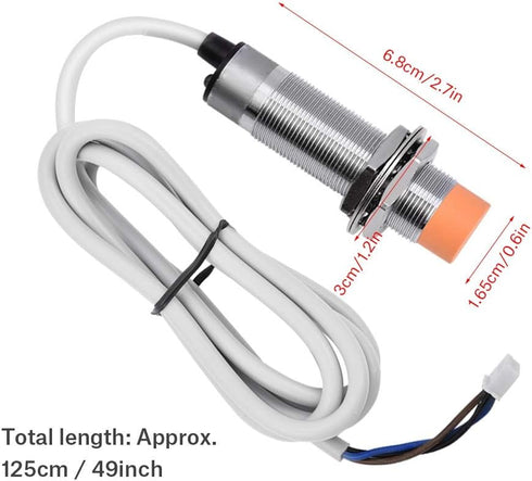 LJ18A3-8-Z/BX Inductive Proximity Switch DC 6-36V 3-Wire Sensor Detection Switch for 3D Printer