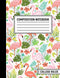 Flamingo Composition Notebook: College Ruled, 7.4” x 9.7” (19cm x 25cm)