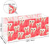 Ainavmxzs 4 Funny Cute Healthy Teeth Acrylic Clear Brush Holder With Compartments Organizer For Vanity Vanity Brush