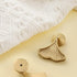 SANCHAKOU 2 Pack Furniture Knobs Brass Bedside Table Chinese Style Drawer Handles Gold Wardrobe Cabinet Handles Copper