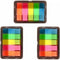 iMagitek 3 Sheet Neon Index Tabs Flags - Page Markers Sticky Notes with Box, 300 Pieces